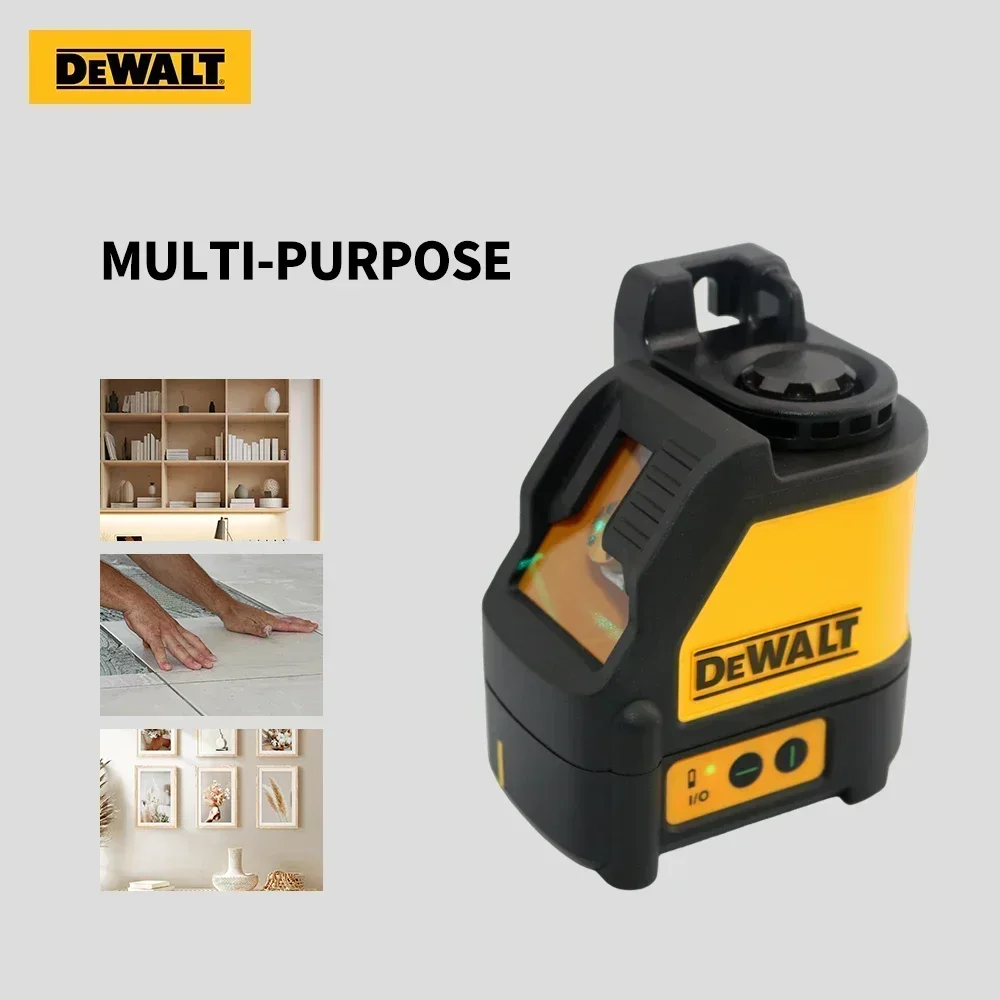 DEWALT DW088CG Laser Level With Case30m Self-Leveling Cross Line Green Cross Line Lase Horizontal Vertical Laser Level  2-Line 3