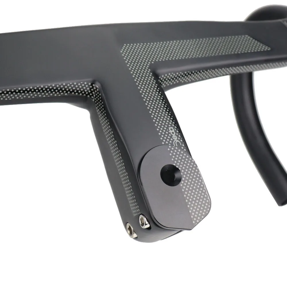 Carbon Road Handlebar For 28.6mm Fork Steer With Spacers