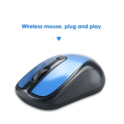 USB 3.0 Receiver Wireless Mouse 2.4G Silent Mouse 4 Buttons 1600DPI Optical Computer Mouse Ergonomic Mice For Laptop PC