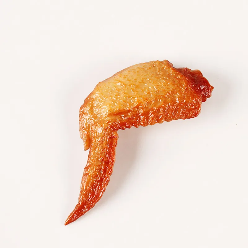 AUEAR Fake Cooked Chicken Wings – 6 Pack Artificial Food Props For Decoration - View #3