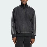 Veste en jean rétro à col montant pour homme Adidas Trefoil authentique KD1516 1