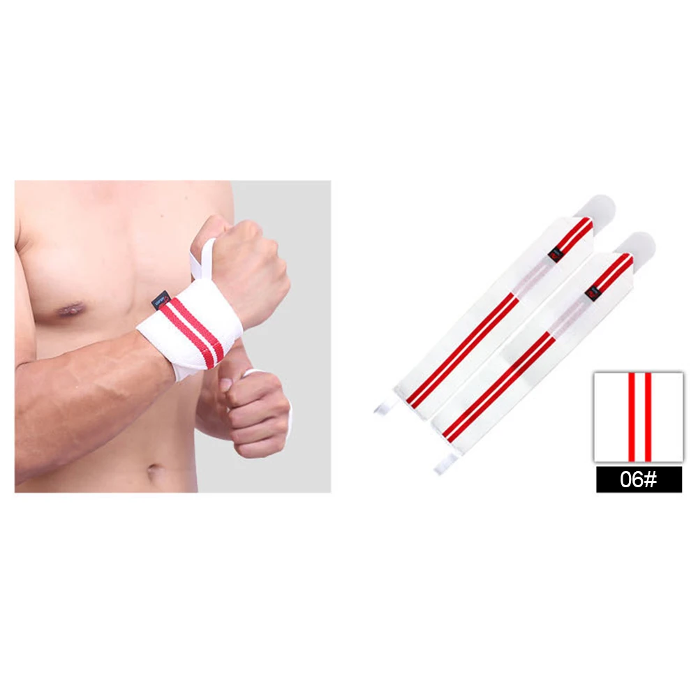Tanio Sport elastyczne opaski na nadgarstek bandaże podnoszenie sklep