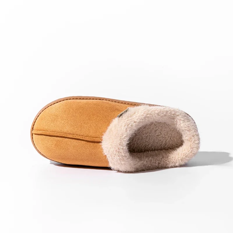 Fashion Women Fluffy Slippers for Autumn and Winter Indoor EVA Thick Sole Anti-Slip and Warm Unisex Slippers for Winter 6