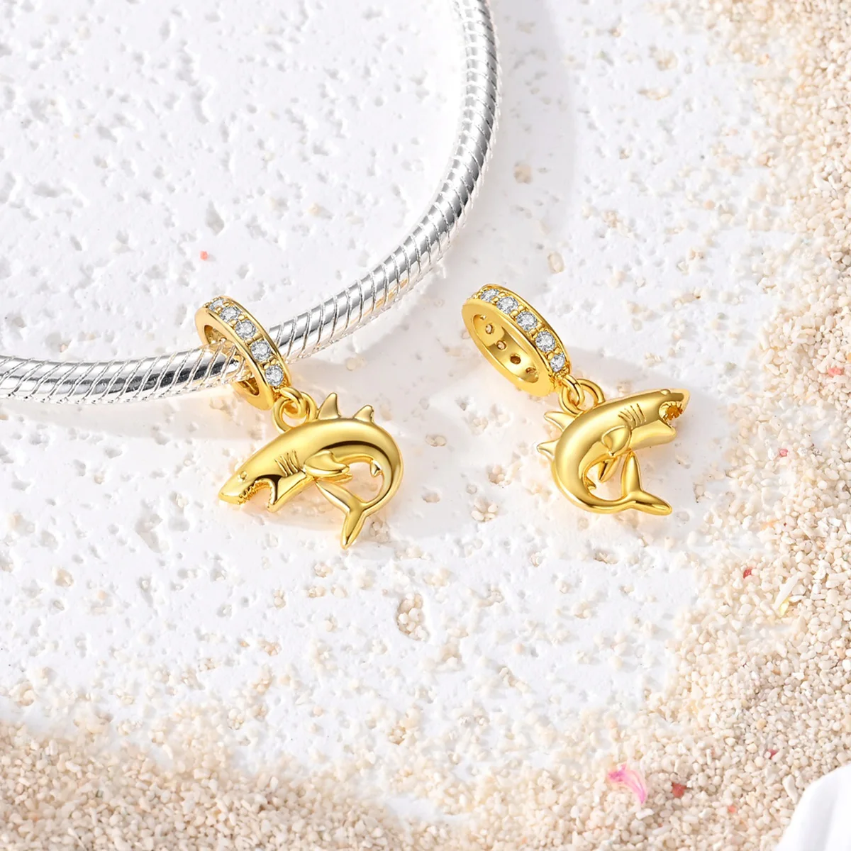 Sterling Ocean Charm Beads 6