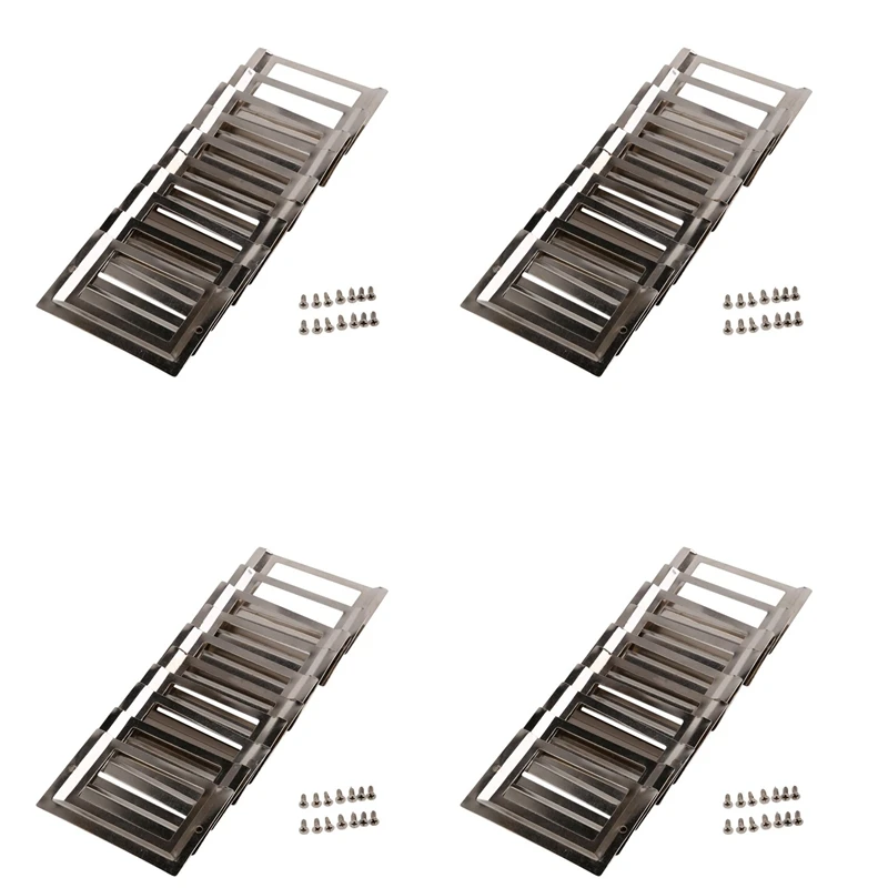 

Post Office Library File Drawer Metal Tag Label Holder, Silver Tone, 40 Pieces