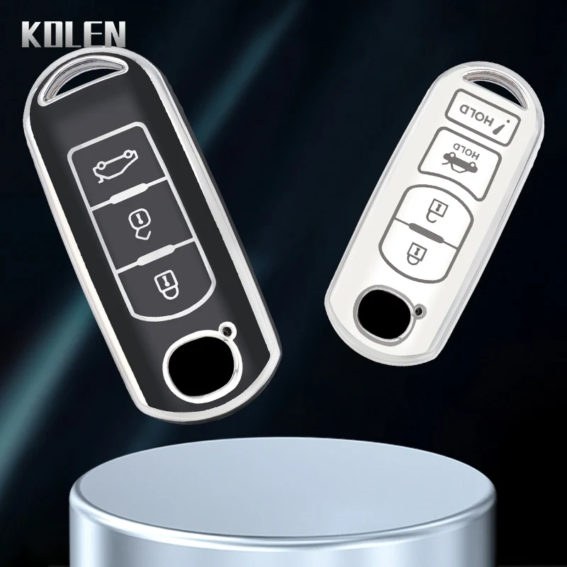 ontto Car Key Case Fits For Mazda 2 3 5 6 CX-3 CX-4 CX-5 CX-7 CX-9 MX5