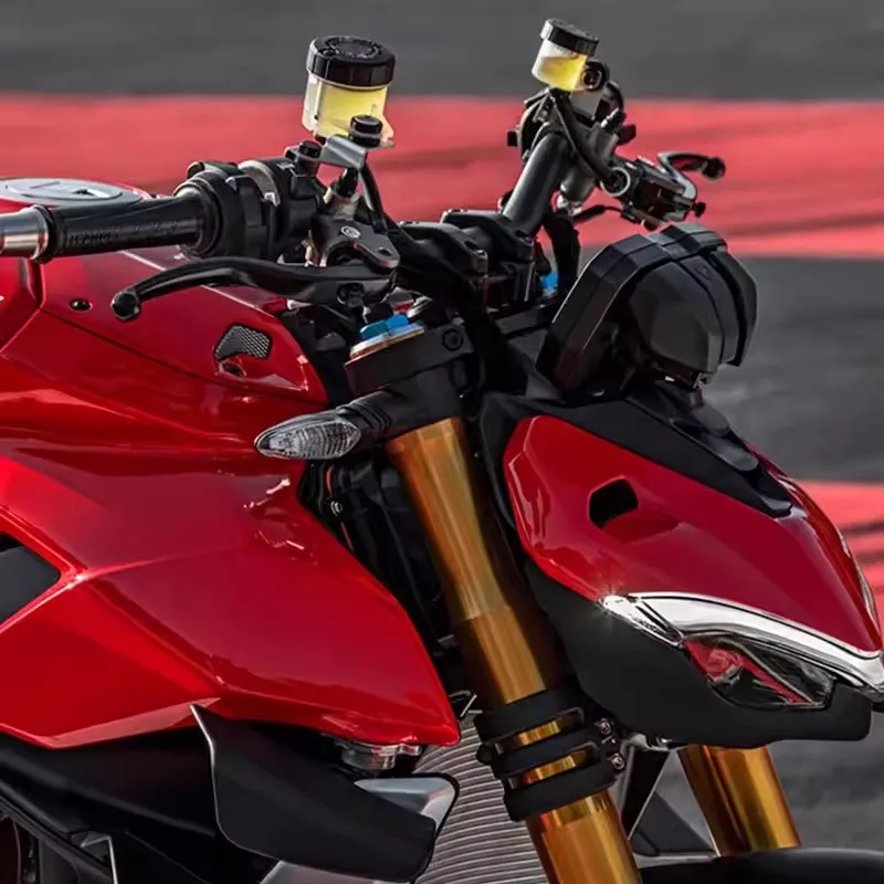 Ducati Streetfighter V4 Monster Plus 1200R V2 V4spㅤ용 오토바이 브레이크 및 클러치 제어 유체 오일 저장소 컵 탱크 브래킷