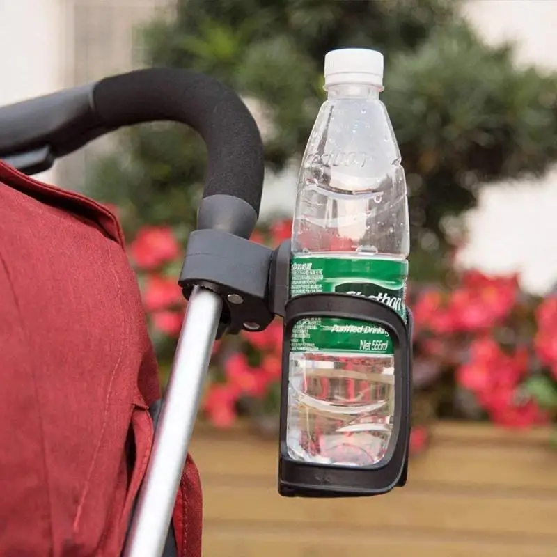 

Портативный держатель для бутылки на детскую коляску, быстросъемный держатель, легкая установка, кронштейн для чашки с водой