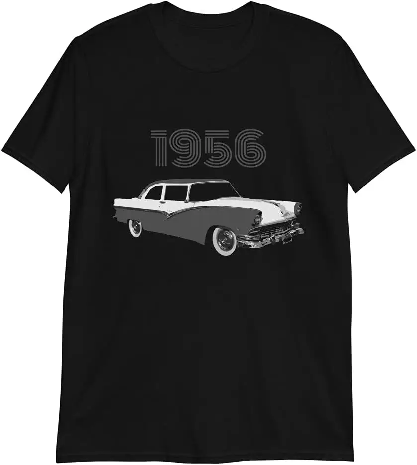 

1956 Fairlane American Antique Classic Car Short-Sleeve T-Shirt
