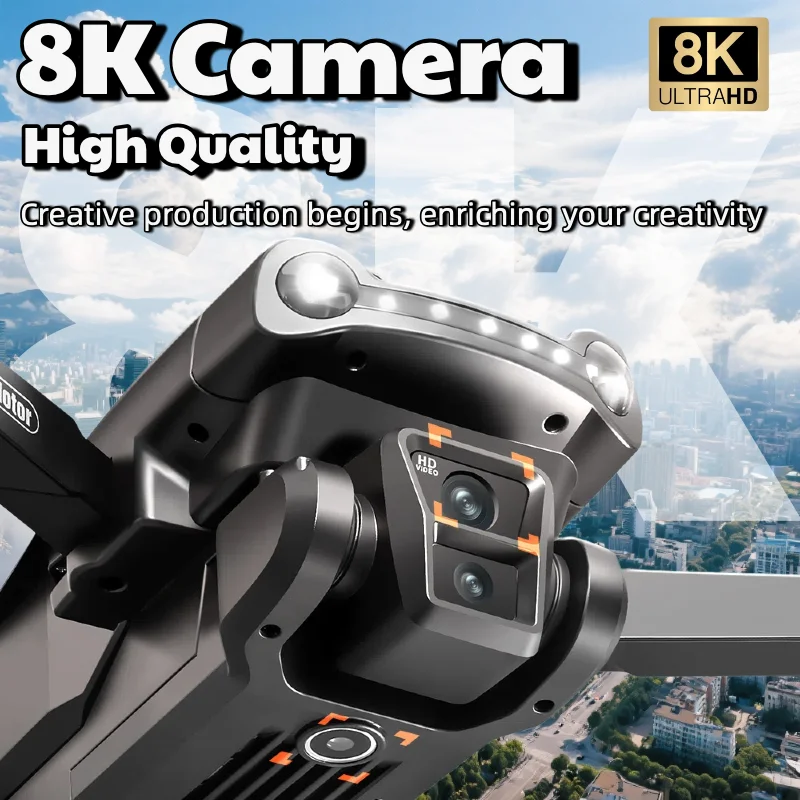Drone GPS V198MAX Originale con Fotocamera Professionale 8K, FPV Aereo, Evitamento Ostacoli Laser e Telecomando con Grande Schermo - immagine 6