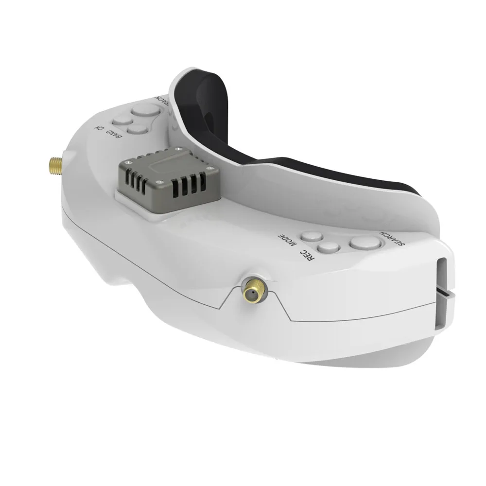 SKYZONE SKY02O FPV Goggles 600x400 OLED 5.8Ghz SteadyView Diversity RX Head Tracking & Fan DVR Front Camera for RC Racing Drone thumbnail 3