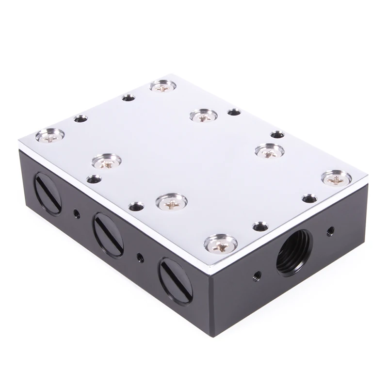 Alphacool es Distro Placa c1 c2 c3 c5 para o Case Pequeno Servidor Sistema de Construção de Circuito Fluido de Refrigeração de Água da Estação de Trabalho 100 - Imagem 3