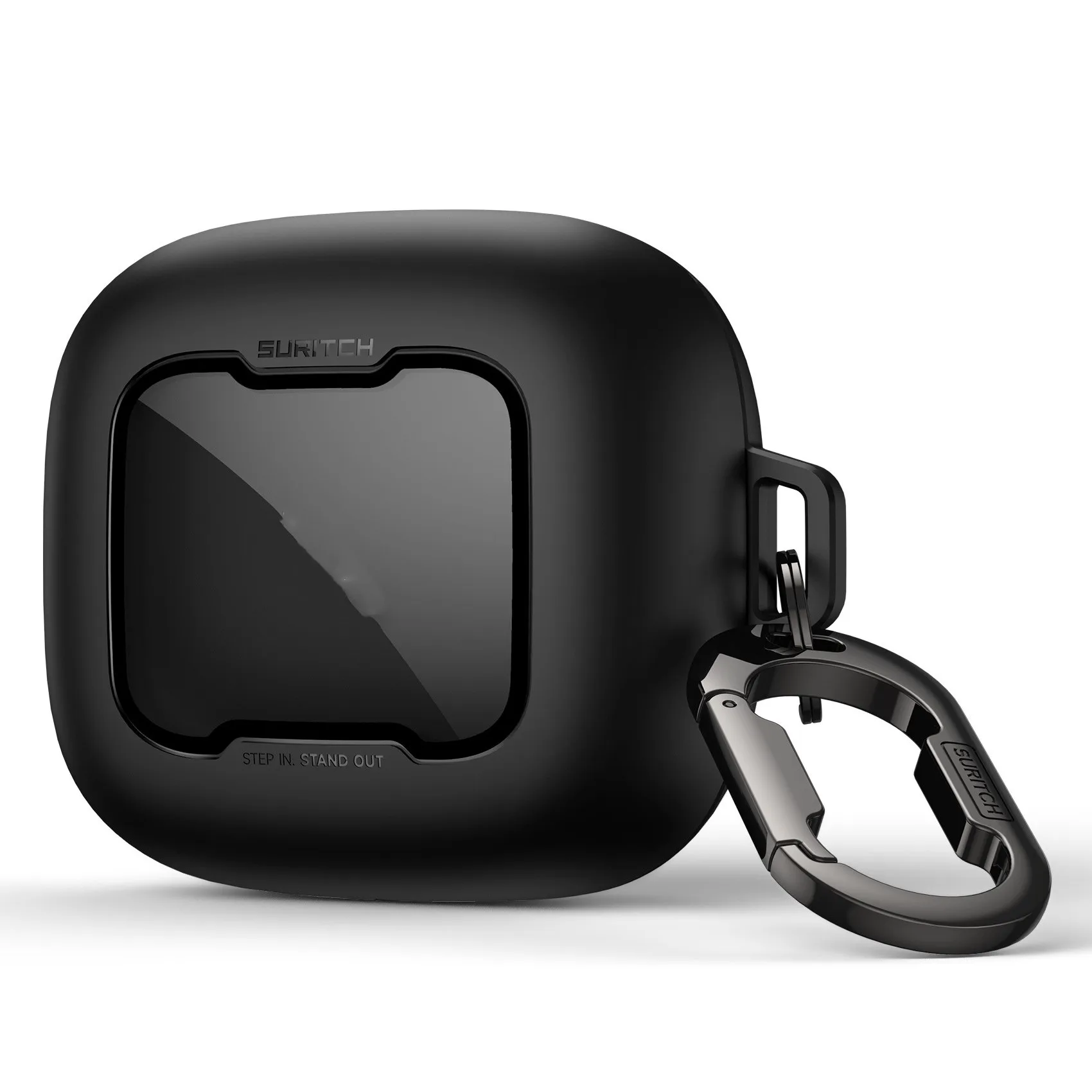 Magnetic Locking Shockproof Protective Case with Carabiner & Keyring
