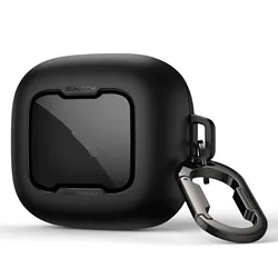 Magnetic Locking Shockproof Protective Case with Carabiner & Keyring (Aurora black Case)