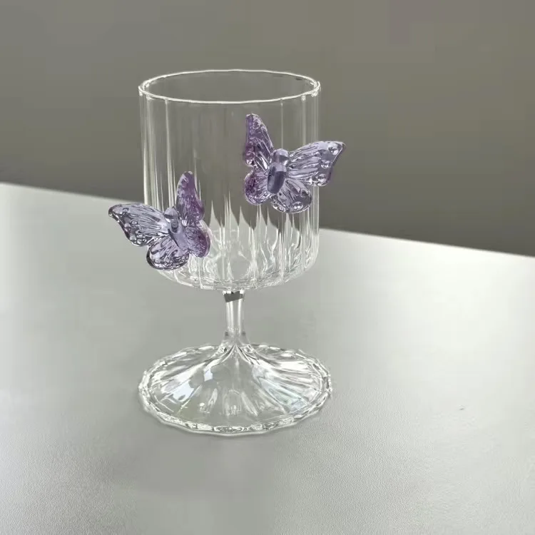 Gobelet Gothique En Forme De Papillon Avec Couvercle Et Paille, Tasse De Sorcière En Acier Inoxydable Isotherme Sous Vide De 591 Ml - Noir Et Violet