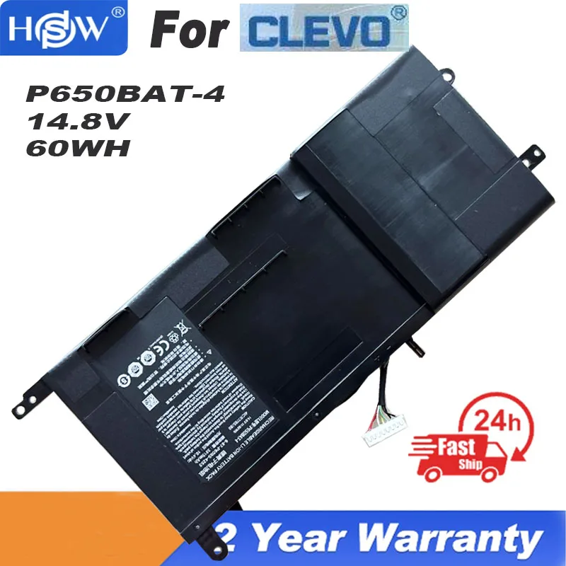 

Аккумулятор для ноутбука Clevo P650 P651 P655 P671 RA P650BAT-4 SAGER NP8650 NP8651 NP8652 6-87-P650S-4U311