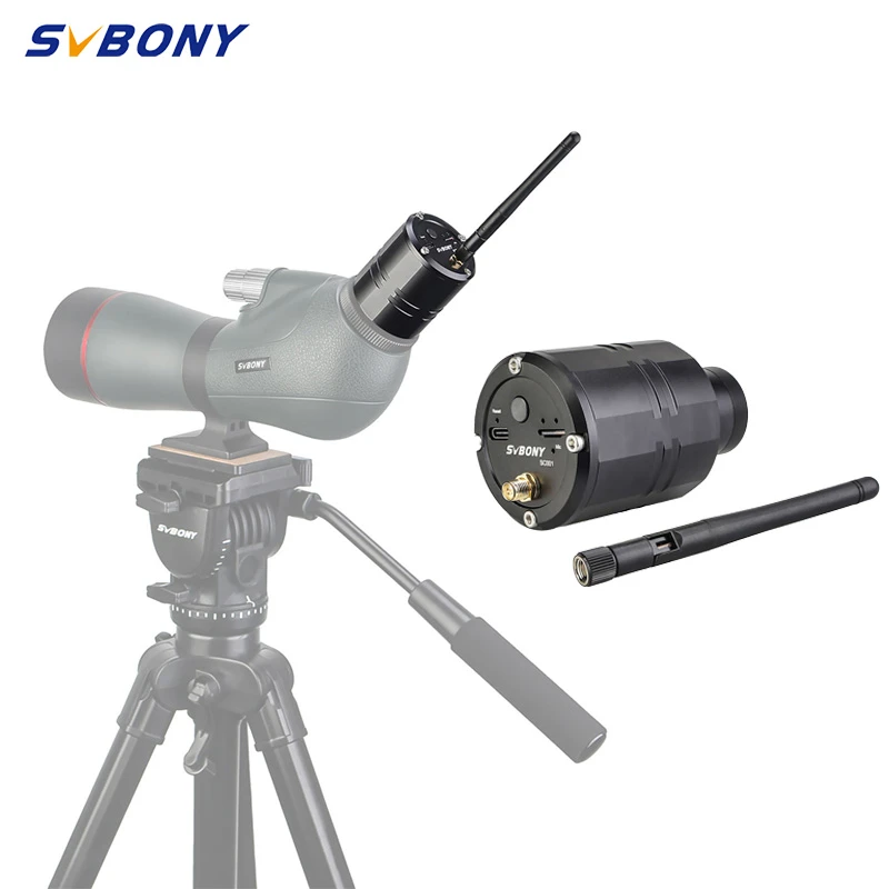 SVBONY 2MP SC001 1.25inch Spotting Scope Camera with Wifi 1080P ...