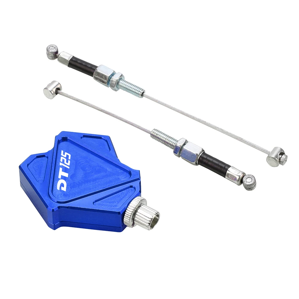 야마하 DT125 DT 125 1987-2006 2000 2001 2002 2003 2004 2005 CNC 알루미늄 스턴트 클러치 레버용 더트 바이크, 이지 풀 케이블 시스템