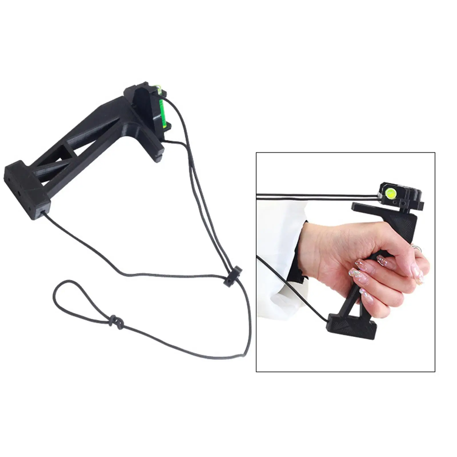 Compound Bow Release Aid Archery Trainer Device Posture Corrector Bow Grip Tool for Hunting Target Shooting