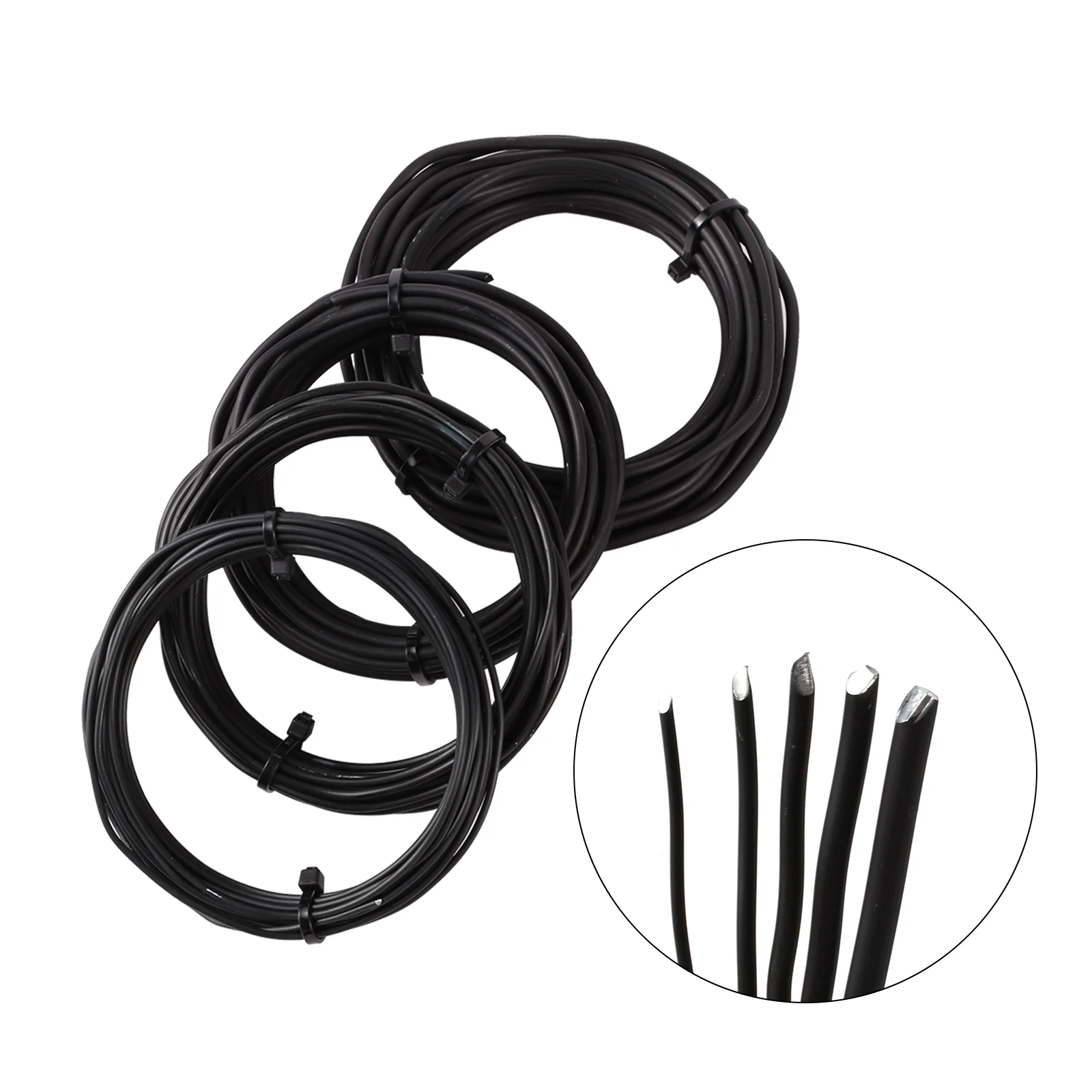 1/1.5/2/2.5/3mm Anodized Aluminum Bonsai Training Wire Garden DIY Tool For Plant Shapes Total 5m bonsai wire