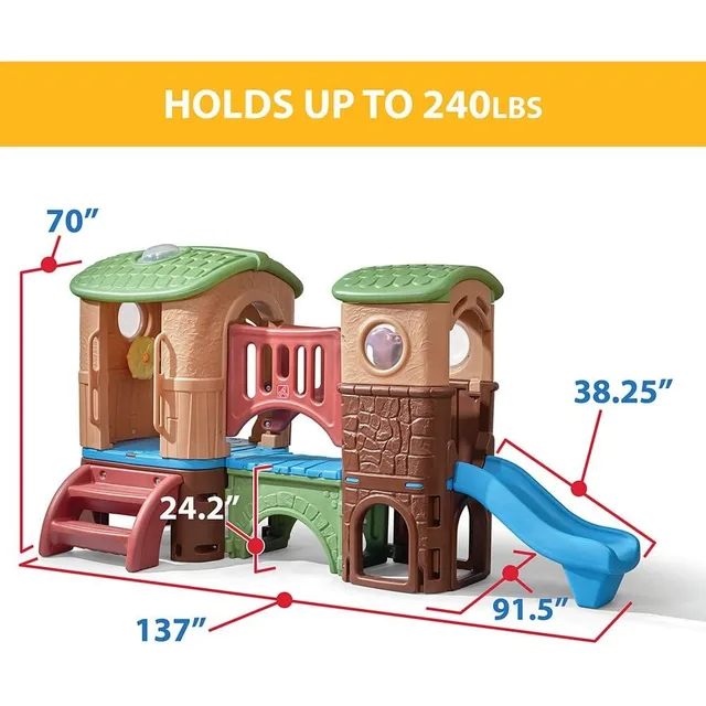 Jungle Gym Step Clubhouse Climber Clubhouse Climber Playset For