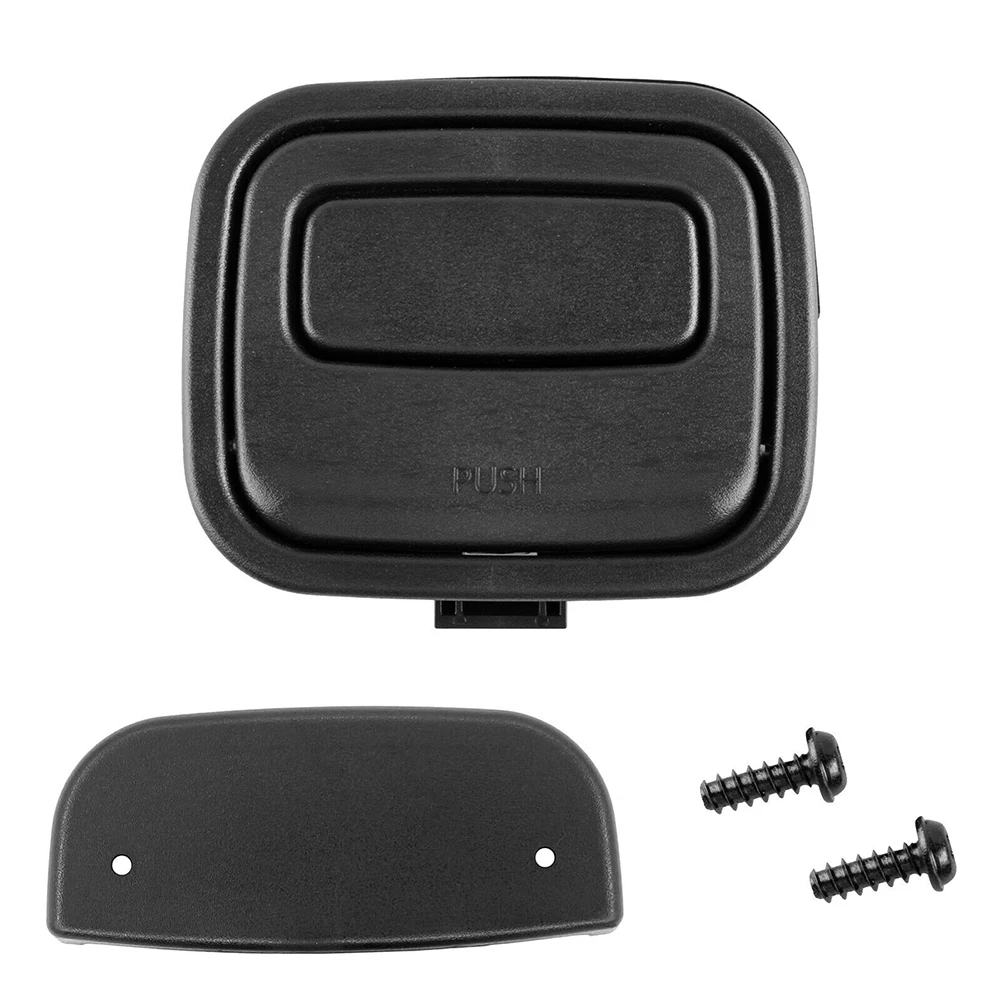 

2Pcs Cargo Floor Latch Release Handle Cover Door Lock Release Control Handle Replacement 6BE97DX9AB 6BE97DX9AA