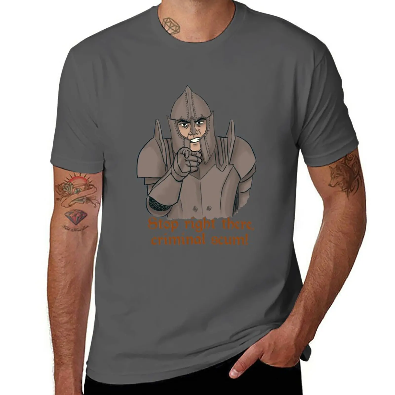 

New Oblivion guard T-Shirt custom t shirts design your own tops oversized t shirt tshirts for men