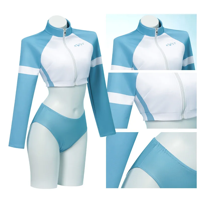 Blue Archive Saki Sorai Summer Festival Swimsuit Cosplay Costume