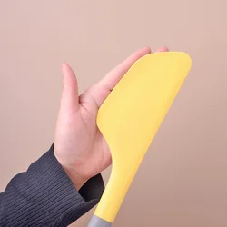 Premium Heat - Resistant Silicone Spatulas - Non - Stick & Flexible for Baking, Mixing, and Scraping (Yellow)
