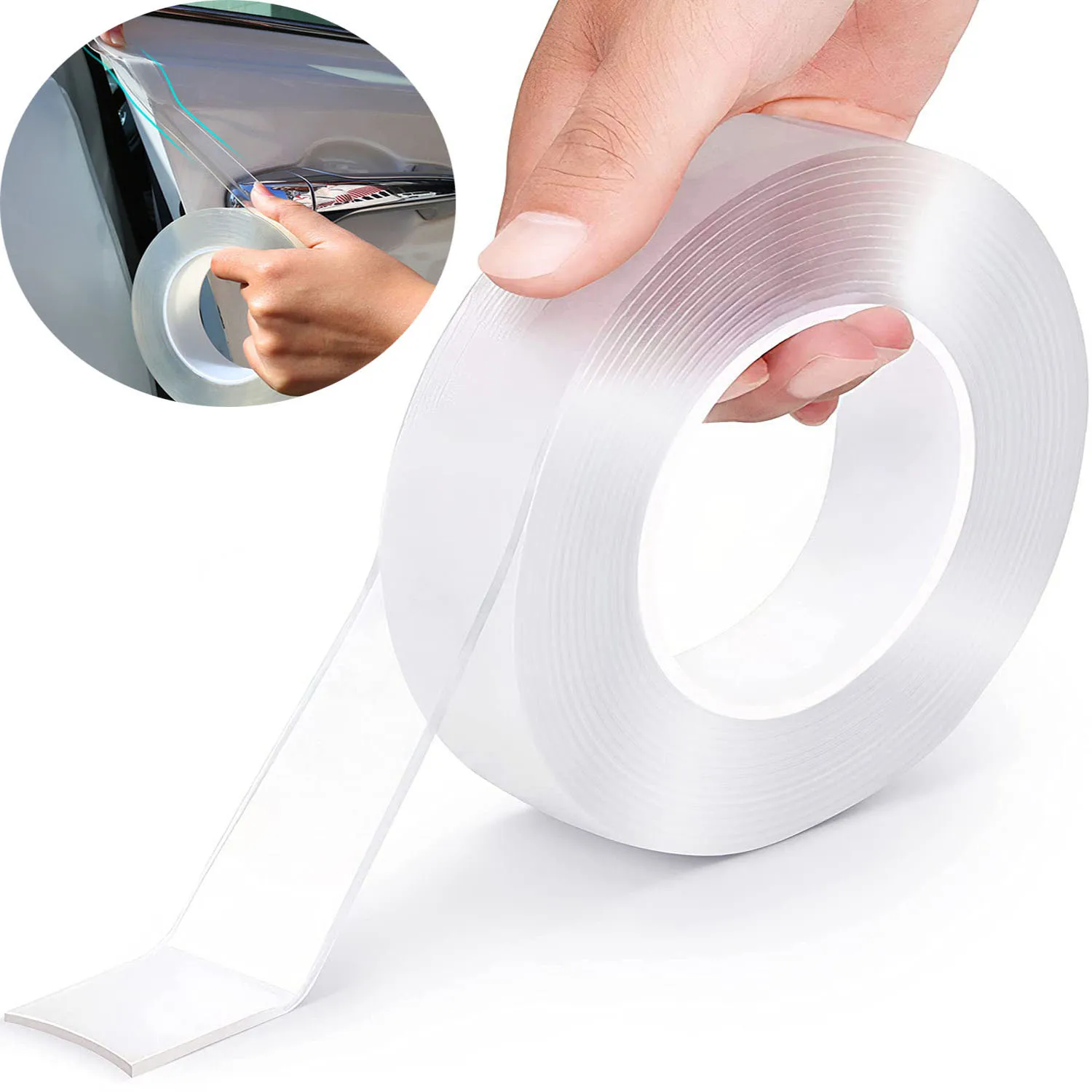 Car Door Protector Stickers Sill Strip Bumper Sticker Car Protect