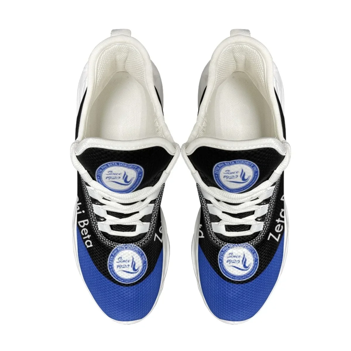 Summer Shock Absorbing Sneakers Zeta Phi Beta Designer Printed Non-slip Flat Casual Shoes Lightweight Breathable Running Shoes