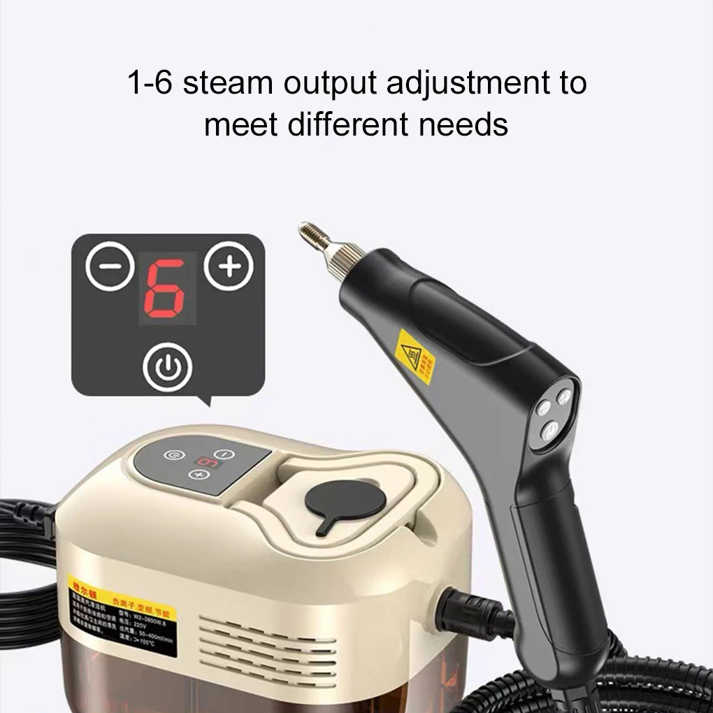 Portable Handheld High Pressure High Temperature Household Steam Cleaner For Air Conditioner Kitchen Car Furniture Steam Cleaner