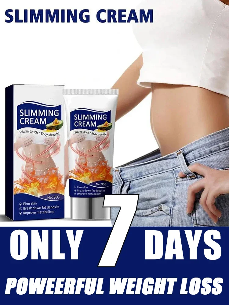 

Slimming Cream Fat Burning Full Body Sculpting Man 7 Days Powerful Weight Loss Woman Fast Belly