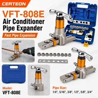 VFT-808E Outil à évaser tube cuivre HVAC 1/4-3/4 pouce manuel et électrique pour climatisation réfrigération et maintenance 5