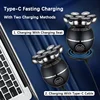 Electric Shaver 7D Floating Cutter Head Base Charging Portable Men Beard Trimmer Clipper Rechargeable Bald Head Electric Razor 5