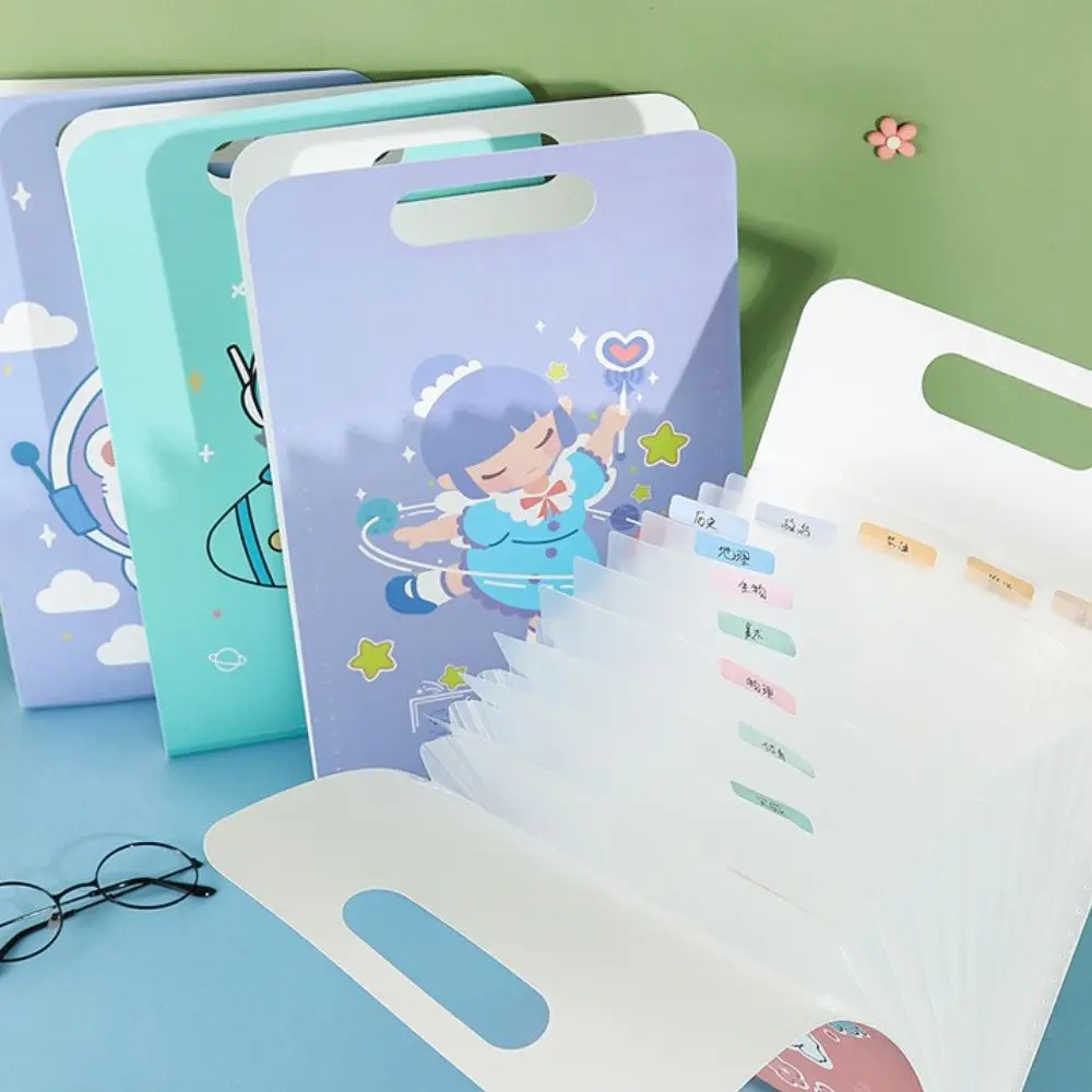 

13 Pocket Portable Paper Folder Large Capacity Expanding File Document Bag Organ Box Document Organiser A4 File Folder