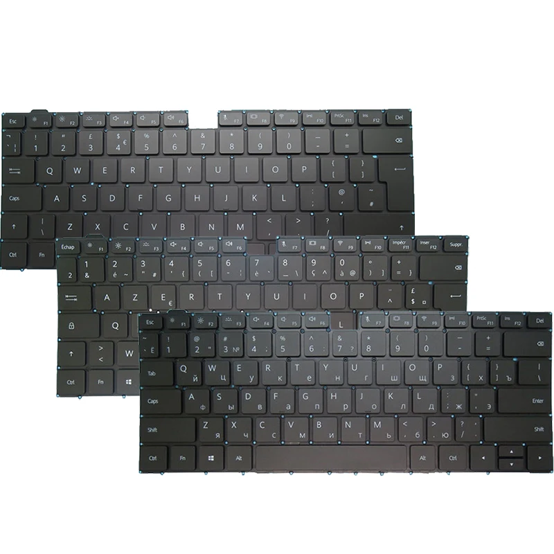 Nbl-Wah9Bhn Nbl-Wah9Chnp Nbl-Wae9Ahn Tastiera Retroilluminata Per Honor Magicbook 14 Russian Ru/Us/Spanish Sp/Uk/Ar/Hu/Ti