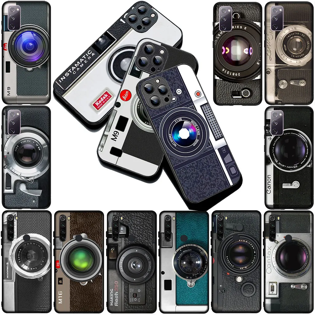 Retro Style Fashion Camera Vintage Phone Case - Stylish Protective Cover