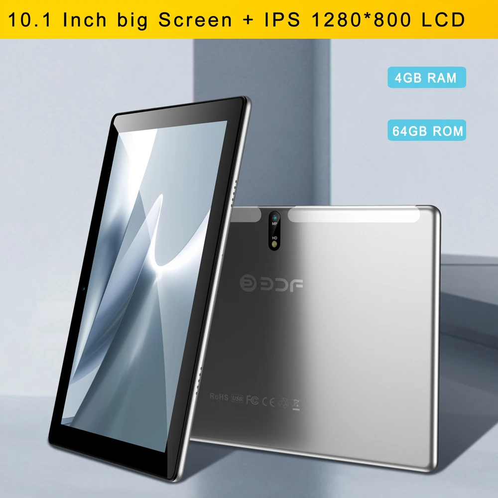 10.1 Inch Android 10.0 Tablet - Octa Core, 4GB RAM, 64GB ROM, Google Play, WiFi, Bluetooth, GPS, 4G LTE Description Image.This Product Can Be Found With The Tag Names Computer Office, Tablet pc, Tablets