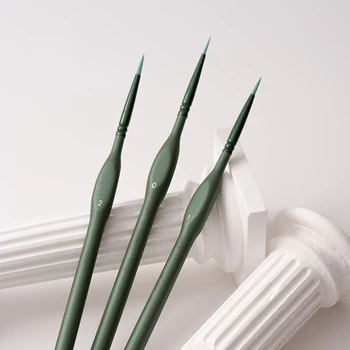 3pcs Fine Detail Paint Brushes 6