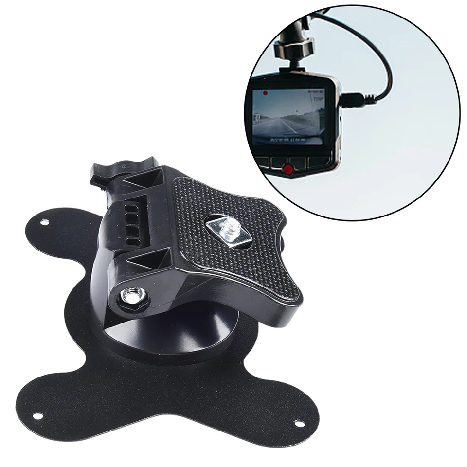 Support Réglable Pour écran Auto 7 à 9 Pouces - Fixation à Vis Sur Tableau De Bord (noir ABS)