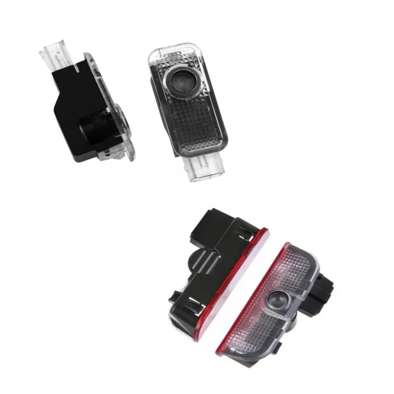 2X Led Car Door Light Proiettore Lampada Accessori Per Vw Touareg 7P 7L R5 Cr7 2023 2022 2020 2021 2019 2004 2006 2007 2008 2010