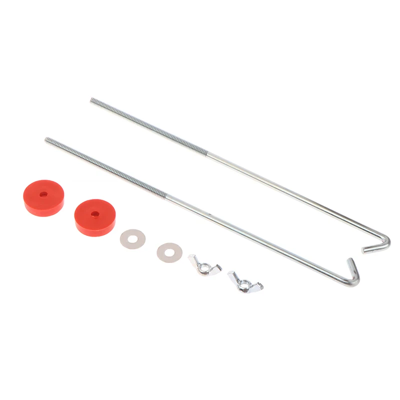 Aluminum Universal Battery Auto Battery Tie Down Mount Holder Bracket Brace Bar