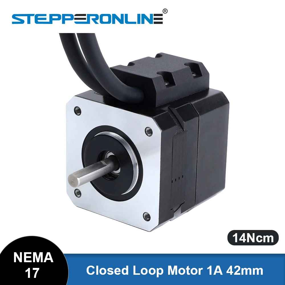 Motor Deslizante com Servo Motor do Codificador Nema 17 Laço Fechado Motor da Etapa 42 14ncm 1.0a