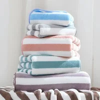 75cmx35cm Bath Towel for Adults Absorbent Quick Drying Spa Body Wrap Face Hair Shower Towels Large Beach Cloth 2