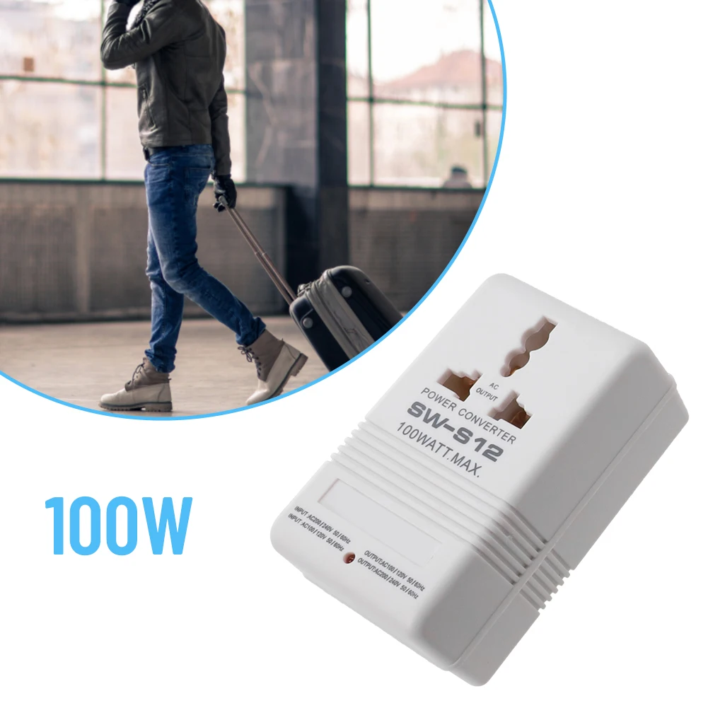 Power Converter Step UP Or Down Voltage Converter Transformer 100W 110V/120V To 220V/240V 55Hz-60Hz Transformer