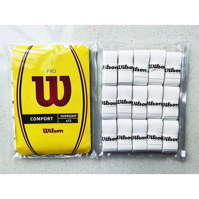 Wilson Tennis Overgrip Original Badminton Hand Glue Sticky Non-slip Racket Overgrip Badminton Tennis Beach Racket Sweatband grip