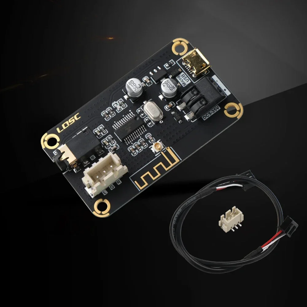 Dac Wireless Bluetooth-compatible Audio Receiver Board DIY Portable DC 5-35V Stereo Module Usb Dac Hifi Decoder Board