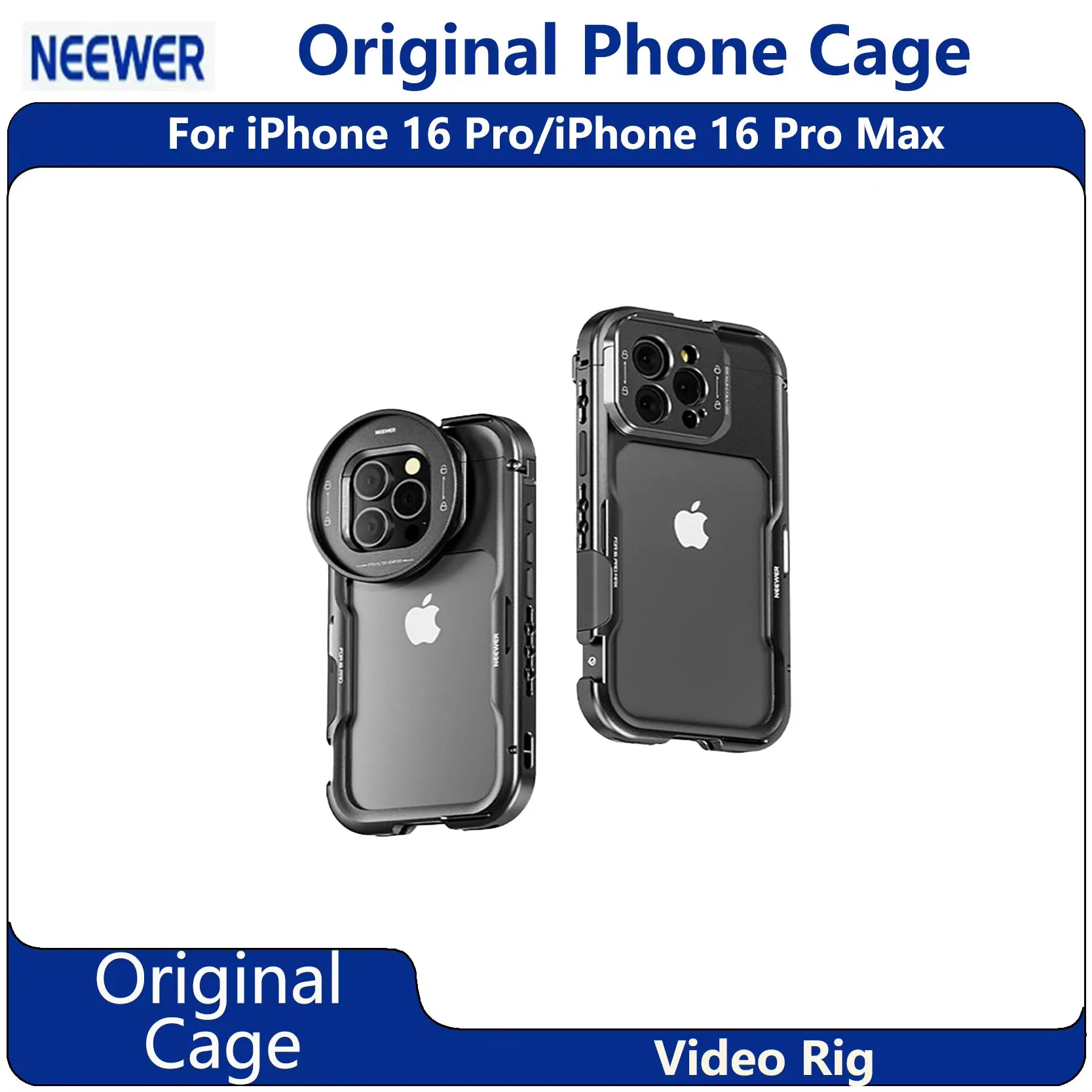 Étui pour Objectif 17 mm pour iPhone 15 Pro Max - Carbone