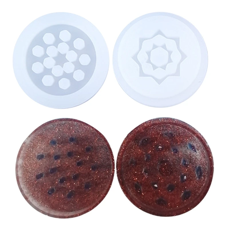

Resin Mold Grinder Leaf Herbal Herb Smoke Crusher Silicone Mould
